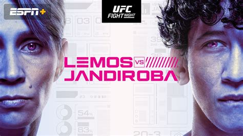 UFC Fight Night: Lemos vs. Jandiroba Live Fight Coverage .